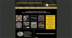 Desktop Screenshot of custom-logo-rugs.com